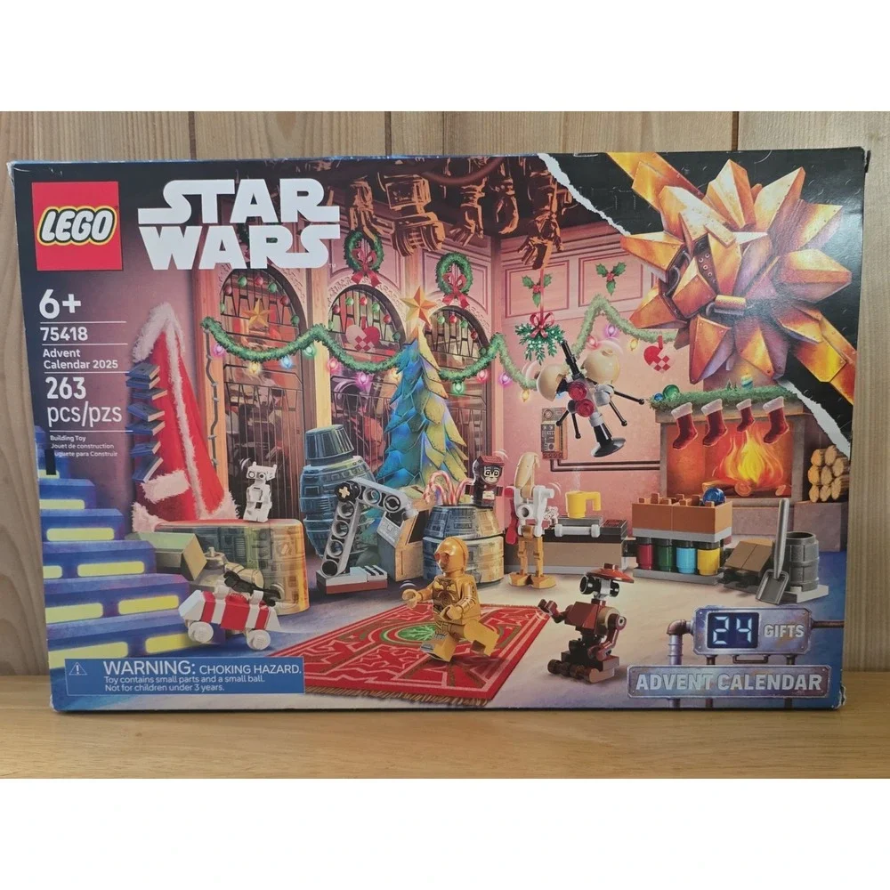 LEGO Star Wars Advent Calendar 2025 75418 Retired 263 Pieces NEW Sealed